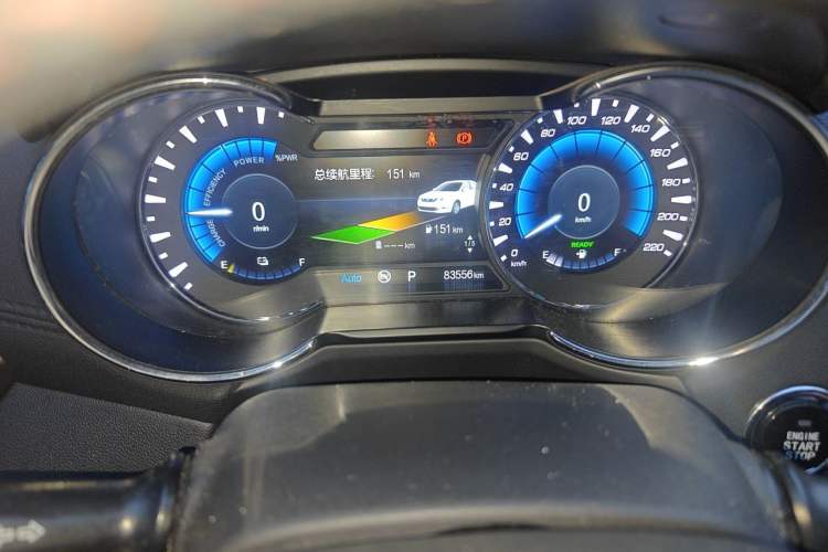 Used CHANGAN Eado New Energy 2018 1.0T PHEV Navigation Model Instrument Cluster