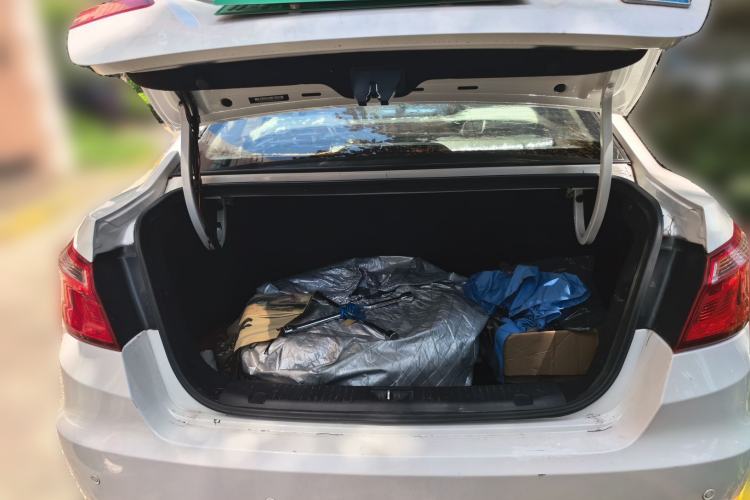 Used CHANGAN Eado New Energy 2018 EV300 Enjoyment Model Trunk