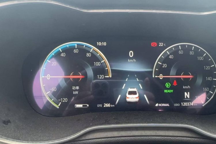 Used CHANGAN Eado New Energy 2019 EV460 Shared Version Odometer Close Up