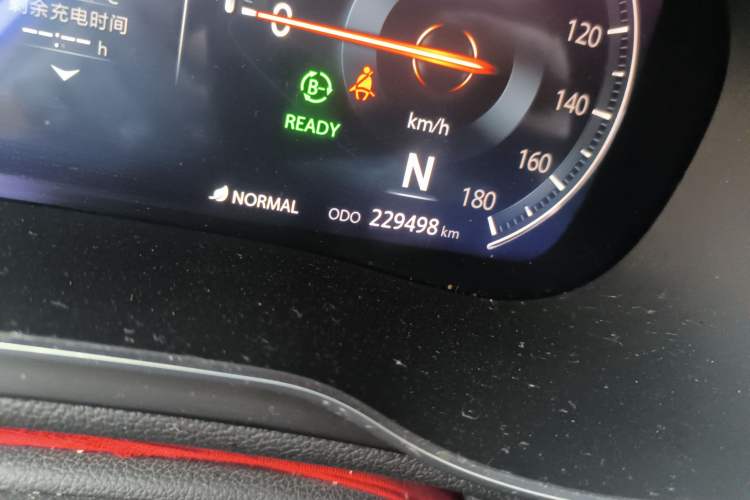 Used CHANGAN Eado New Energy 2019 EV460 Smart Edition Odometer Close Up