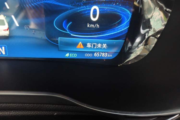 Used CHANGAN Eado New Energy 2019 EV460 Smart Edition Odometer Close Up