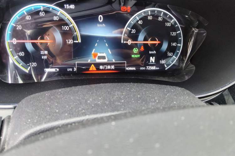 Used CHANGAN Eado New Energy 2019 EV460 Smart Edition Odometer Close Up