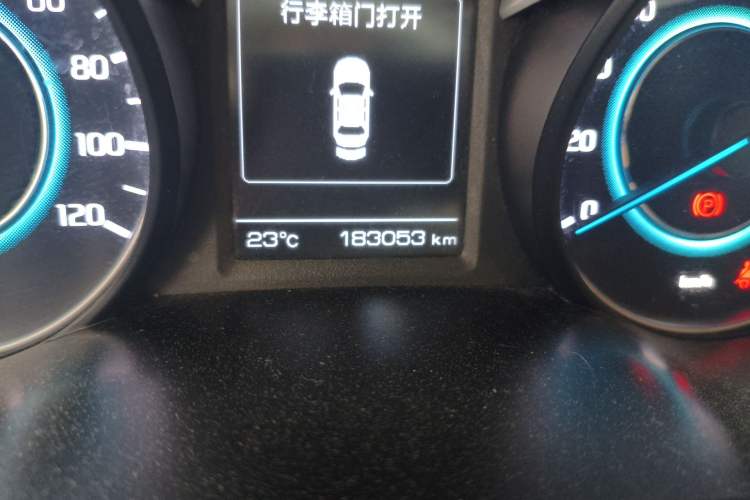 Used CHANGAN Eado New Energy 2019 EV460 Shared Version Odometer Close Up