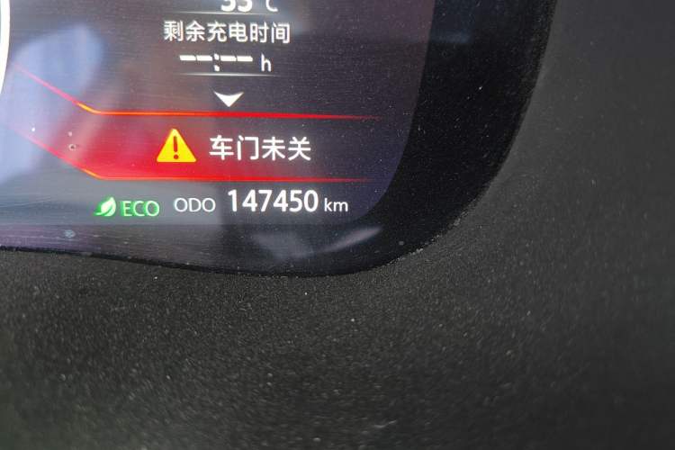 Used CHANGAN Eado New Energy 2019 EV460 Shared Version Odometer Close Up