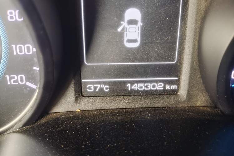 Used CHANGAN Eado New Energy 2019 EV460 Shared Version Odometer Close Up