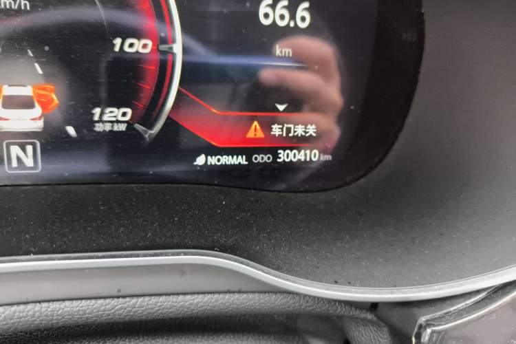 Used CHANGAN Eado New Energy 2019 EV460 Smart Edition Odometer Close Up