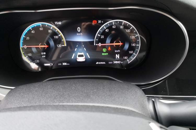 Used CHANGAN Eado New Energy 2019 EV460 Smart Edition Odometer Close Up