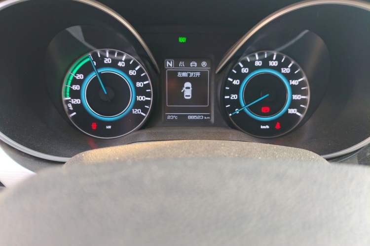 Used CHANGAN Eado New Energy 2019 EV460 Shared Version Odometer Close Up