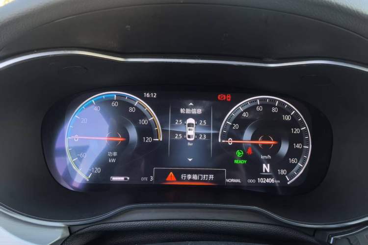 Used CHANGAN Eado New Energy 2019 EV460 Smart Edition Odometer Close Up