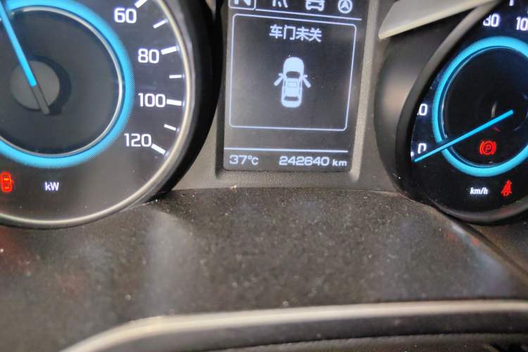 Used CHANGAN Eado New Energy 2019 EV460 Smart Edition Odometer Close Up