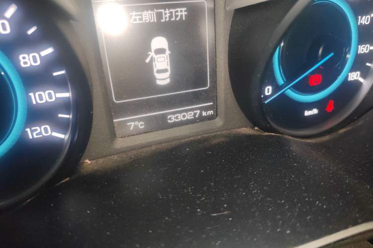 Used CHANGAN Eado New Energy 2019 EV460 Shared Version Odometer Close Up