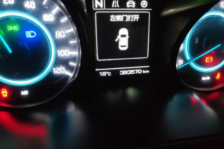 Used CHANGAN Eado New Energy 2019 EV460 Smart Edition Odometer Close Up