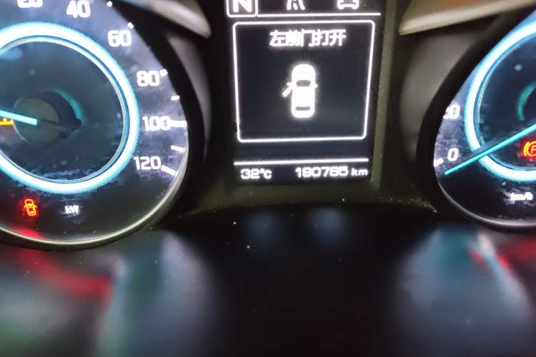Used CHANGAN Eado New Energy 2019 EV460 Shared Version Odometer Close Up
