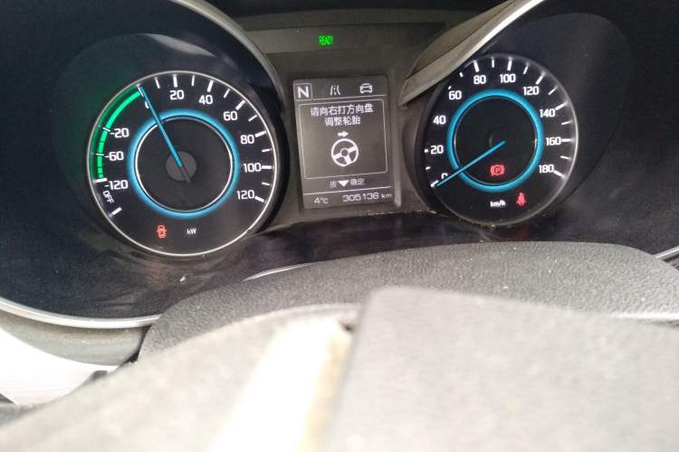 Used CHANGAN Eado New Energy 2019 EV460 Smart Edition Odometer Close Up