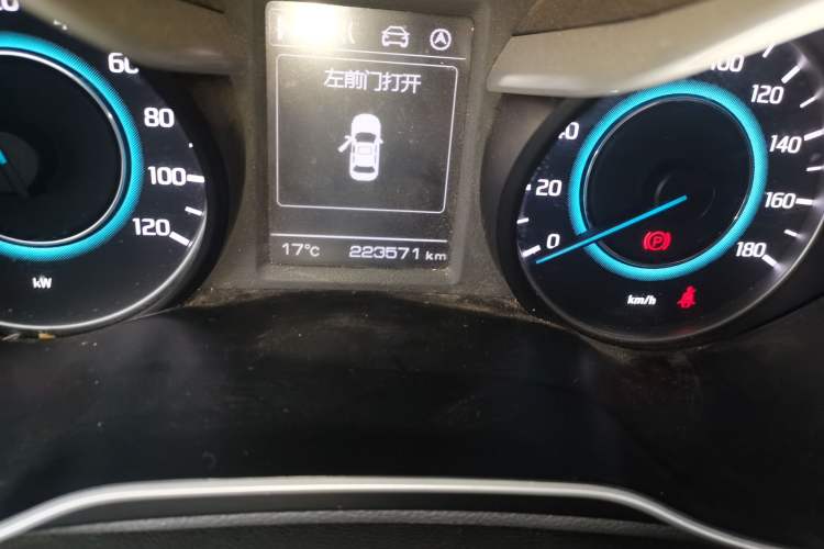 Used CHANGAN Eado New Energy 2019 EV460 Smart Edition Odometer Close Up