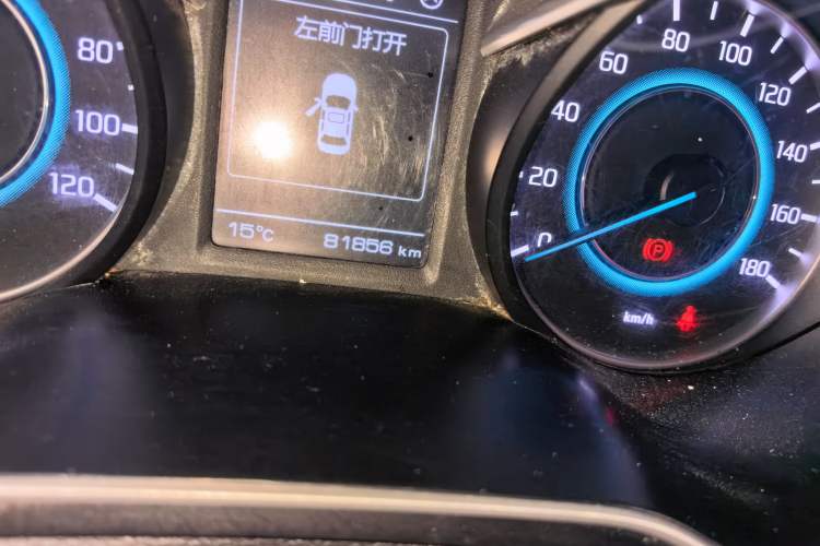 Used CHANGAN Eado New Energy 2019 EV460 Smart Edition Odometer Close Up