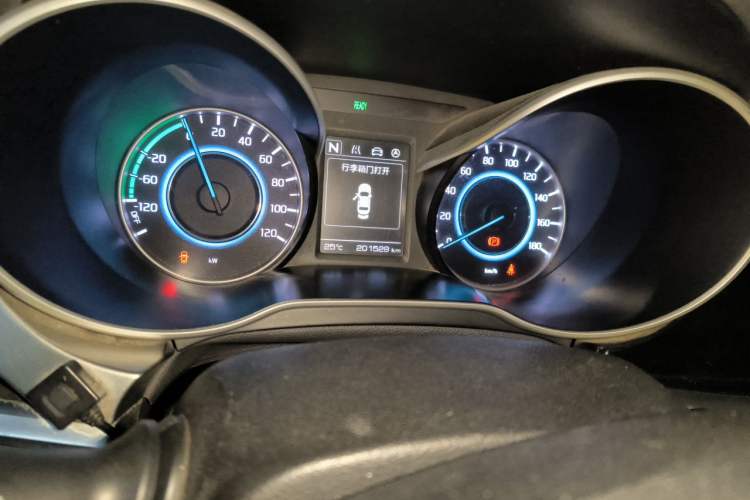 Used CHANGAN Eado New Energy 2019 EV460 Smart Edition Odometer Close Up