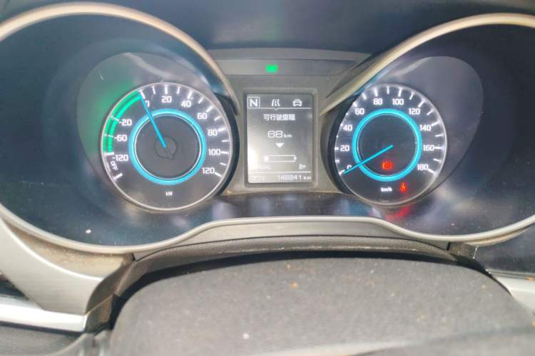 Used CHANGAN Eado New Energy 2019 EV460 Smart Edition Odometer Close Up