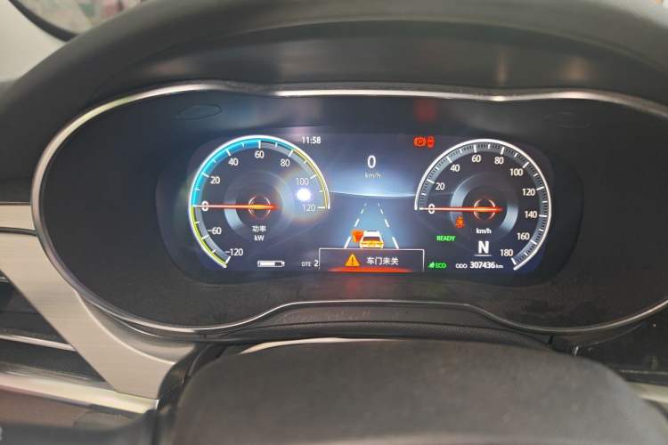 Used CHANGAN Eado New Energy 2019 EV460 Smart Edition Odometer Close Up