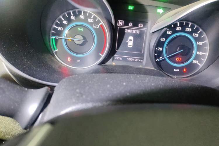 Used CHANGAN Eado New Energy 2019 EV460 Shared Version Odometer Close Up