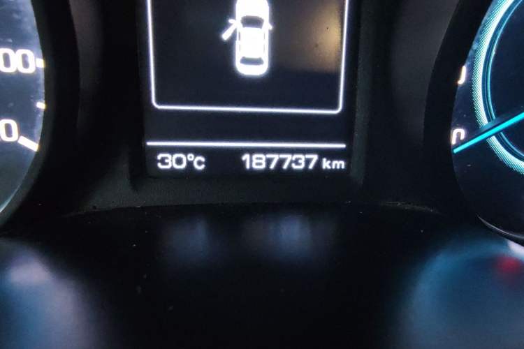 Used CHANGAN Eado New Energy 2019 EV460 Smart Edition Odometer Close Up
