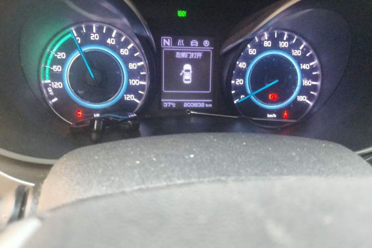 Used CHANGAN Eado New Energy 2019 EV460 Smart Edition Odometer Close Up
