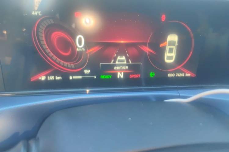 Used CHANGAN Eado New Energy  Odometer Close Up