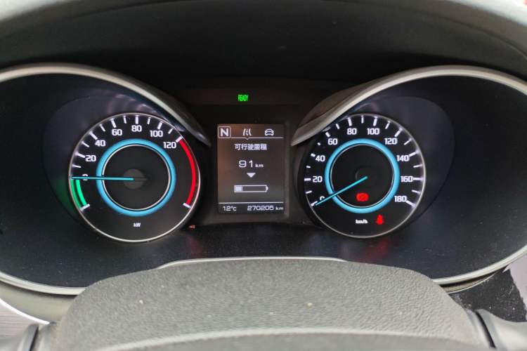Used CHANGAN Eado New Energy 2022 EV460 Smart Ride-Hailing Edition – Lithium Iron Phosphate Instrument Cluster