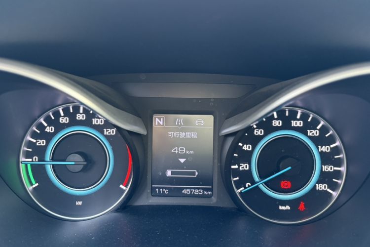 Used CHANGAN Eado New Energy 2022 EV460 Smart Ride-Hailing Edition – Lithium Iron Phosphate Odometer Close Up