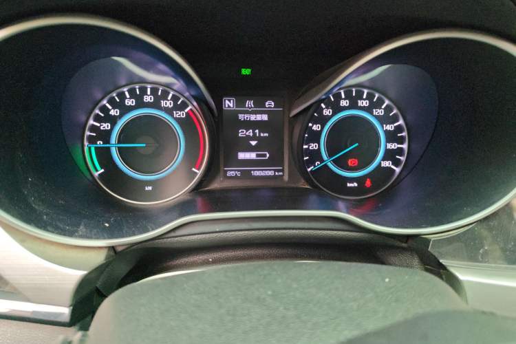 Used CHANGAN Eado New Energy 2022 EV460 Smart Ride-Hailing Edition – Lithium Iron Phosphate Odometer Close Up