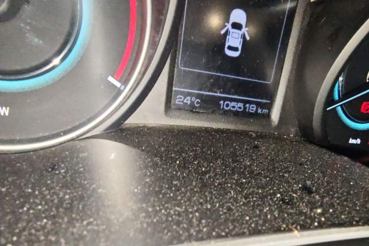 Used CHANGAN Eado New Energy 2022 EV460 Smart Ride-Hailing Edition – Lithium Iron Phosphate Odometer Close Up