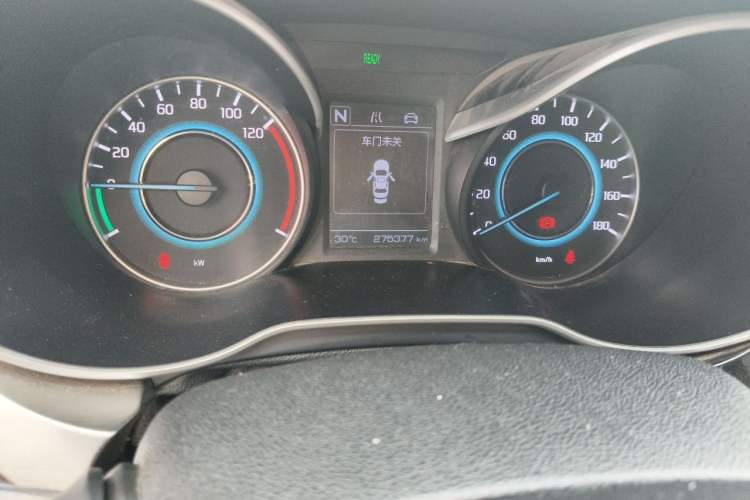 Used CHANGAN Eado New Energy 2022 EV460 Smart Ride-Hailing Edition – Lithium Iron Phosphate Odometer Close Up