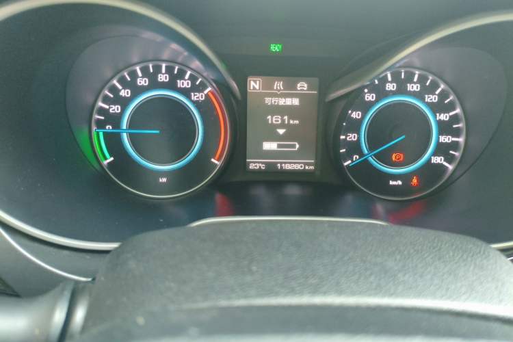 Used CHANGAN Eado New Energy 2022 EV460 Smart Ride-Hailing Edition – Lithium Iron Phosphate Odometer Close Up