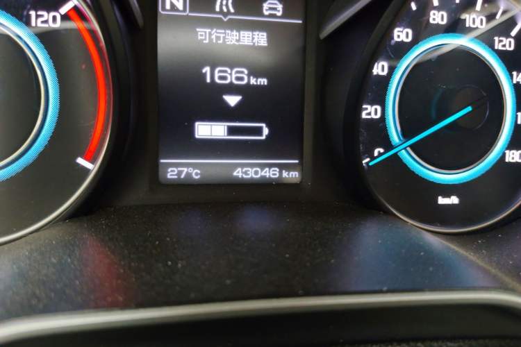 Used CHANGAN Eado New Energy 2022 EV460 Smart Ride-Hailing Edition – Lithium Iron Phosphate Odometer Close Up