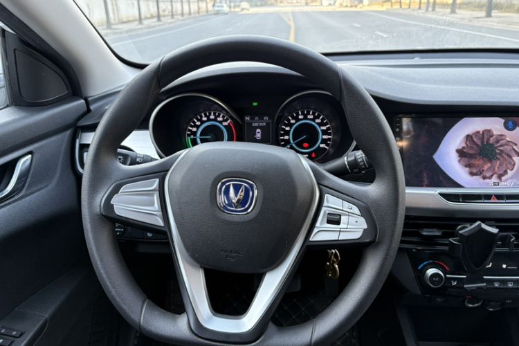 Used CHANGAN Eado New Energy 2022 EV460 Smart Ride-Hailing Edition – Lithium Iron Phosphate Steering Wheel