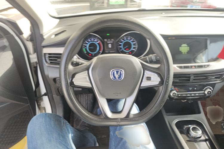 Used CHANGAN Eado New Energy 2022 EV460 Smart Ride-Hailing Edition – Lithium Iron Phosphate Steering Wheel