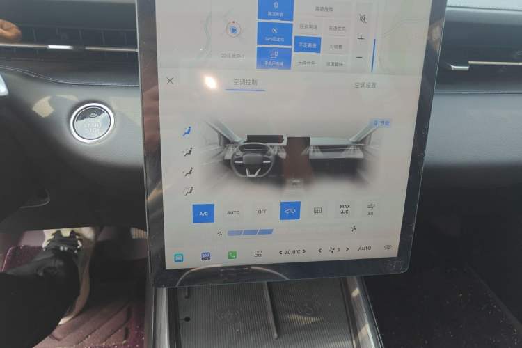 Used CHANGAN Eado PHEV 2025 Smart New Blue Whale 145KM Battleship Edition Audio And AC Panel