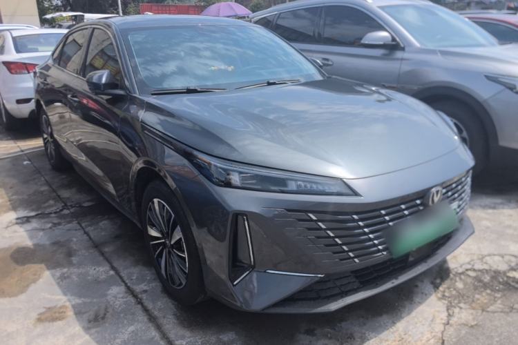 Used CHANGAN Eado PHEV 2025 Smart New Blue Whale 145KM Battleship Edition Front Right 45 Deg