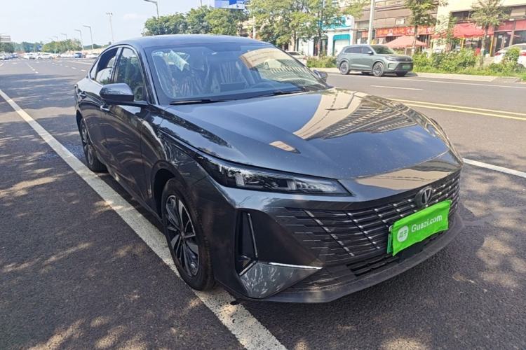 Used CHANGAN Eado PHEV 2025 Smart New Blue Whale 145KM Battleship Edition Front Right 45 Deg