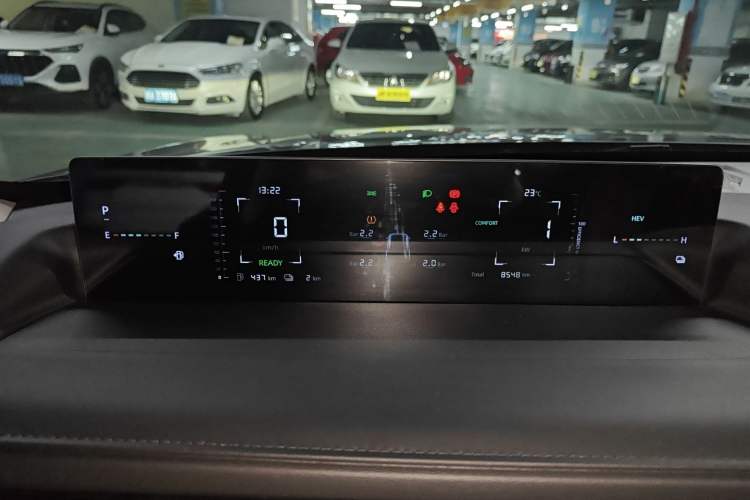 Used CHANGAN Eado PHEV 2025 Smart New Blue Whale 145KM Battleship Edition Instrument Cluster
