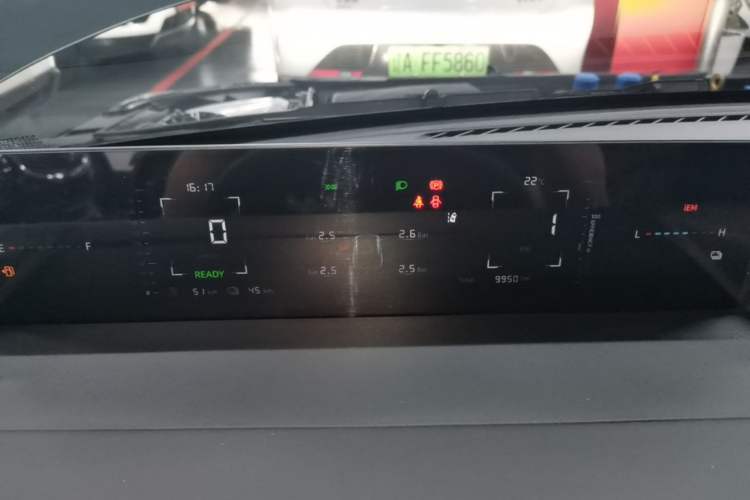 Used CHANGAN Eado PHEV 2025 Smart New Blue Whale 145KM Battleship Edition Instrument Cluster
