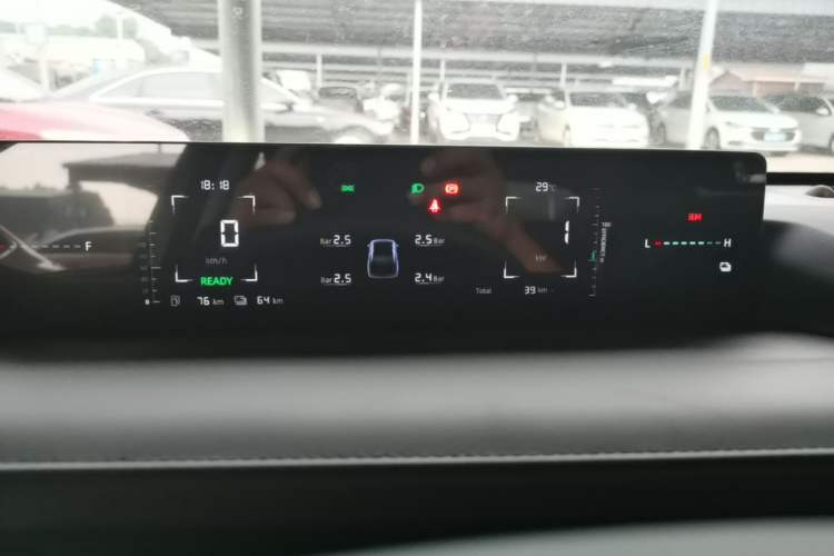 Used CHANGAN Eado PHEV 2025 Smart New Blue Whale 145KM Battleship Edition Instrument Cluster