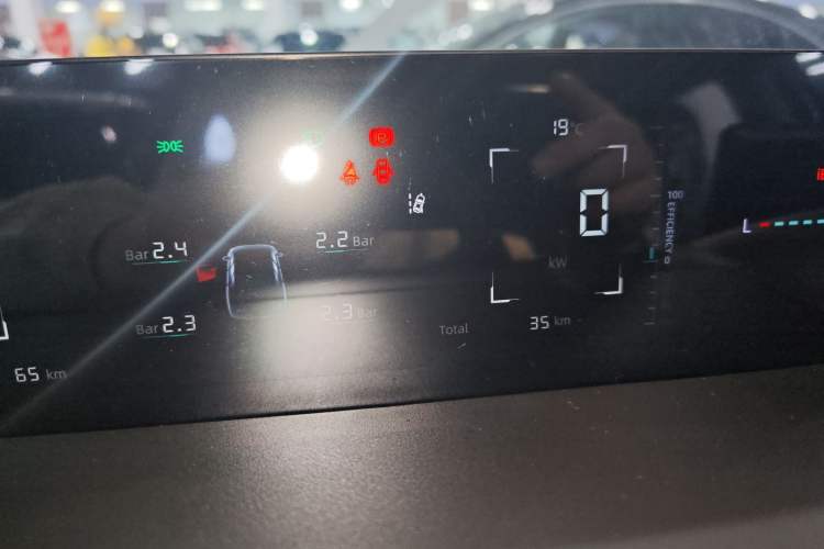 Used CHANGAN Eado PHEV 2025 Smart New Blue Whale 145KM Battleship Edition Instrument Cluster