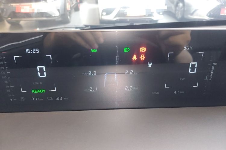 Used CHANGAN Eado PHEV 2025 Smart New Blue Whale 145KM Battleship Edition Instrument Cluster