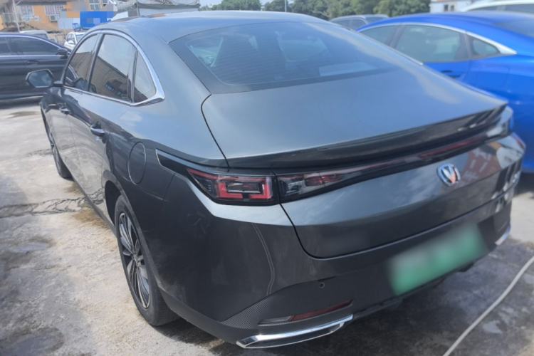 Used CHANGAN Eado PHEV 2025 Smart New Blue Whale 145KM Battleship Edition Rear Left 45 Deg