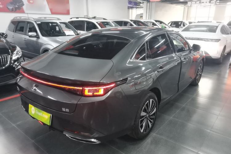Used CHANGAN Eado PHEV 2025 Smart New Blue Whale 145KM Battleship Edition Rear Right 45 Deg