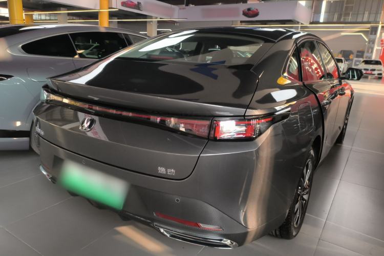 Used CHANGAN Eado PHEV 2025 Smart New Blue Whale 145KM Battleship Edition Rear Right 45 Deg