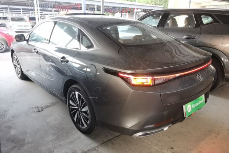 Used CHANGAN Eado PHEV 2025 Smart New Blue Whale 145KM Battleship Edition Rear Left 45 Deg