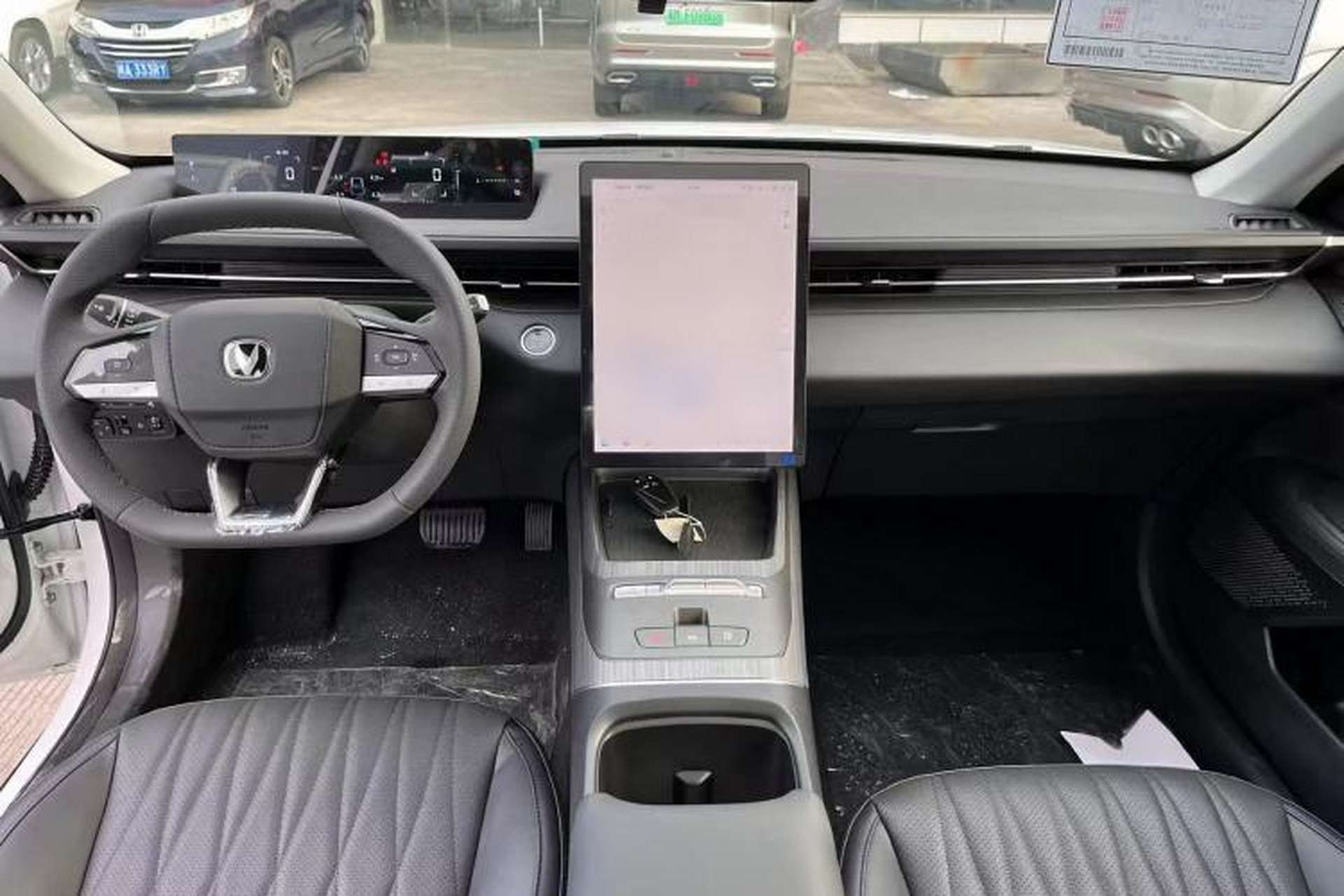 Used CHANGAN Eado PHEV 2025 Smart New Blue Whale 145KM Battleship Edition Audio And AC Panel