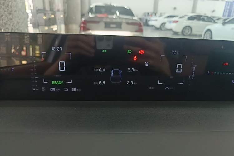 Used CHANGAN Eado PHEV 2025 Smart New Blue Whale 145KM Battleship Edition Instrument Cluster